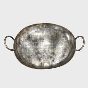 All Homewares: Ankara Tray with Handles