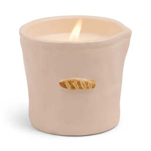 Home Fragrance Candles Diffusers: BISTRO CERAMIC CANDLE - FRENCH BAGUETTE