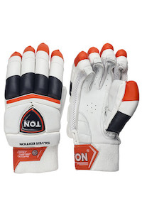Products: Ton Silver Edition Cricket Batting Gloves (New) Men-RH Adi Sports