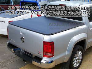 Soft Tonneau Cover for VOLKSWAGEN Amarok 2011 Onwards (Non Sports Bar Type)