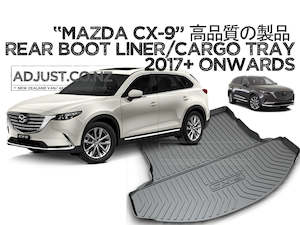 Heavy Duty Cargo Rubber Waterproof Mat Boot Liner Suitable for Mazda CX9 2017+