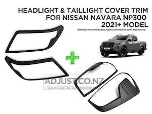 Headlight and Taillight Trims for NISSAN NAVARA NP300 2021+