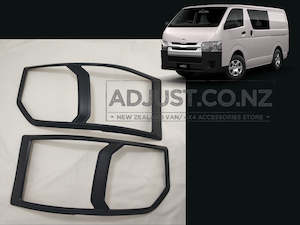 Cover Trims: Headlight Cover Trims suitable for Toyota Hiace 2014-2018