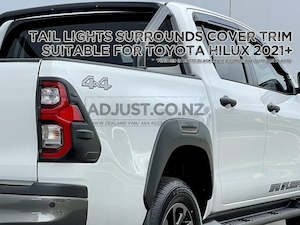 Tail Light Cover Trims suitable for Toyota Hilux 2021 +