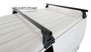 Compatible with Toyota Hiace 2 x Roof Rack 150mm 'BLACK'