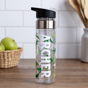 Personalised Items: Personalised Dinosaur Drink Bottle