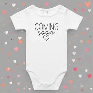 Brother Sister Tees: Coming Soon Onesie