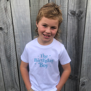 The Birthday Boy T-Shirt or Onesie Blue