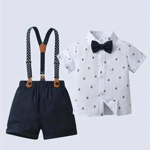 Boys Navy 4 Piece Suit - Wedding Formal Wear Kids NZ