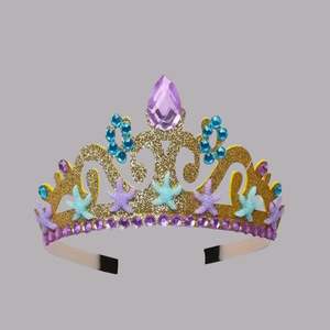 Dresses Tutus Accessories: Mermaid Crown Tiara - Shimmering Girls Dress Up Accessory NZ