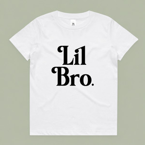 Brother Sister Tees: Lil Bro Shirt NZ -Kids Tee or Onesie