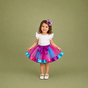 Dresses Tutus Accessories: Candy Tutu & Matching Hair Clip Set