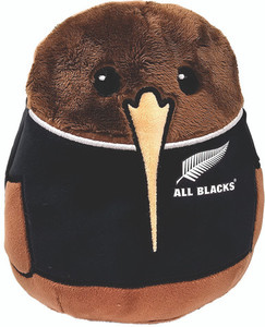 All Blacks Kiwi Cushie with rugby jersey (large)