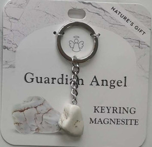 Products: Keyring Magnesite- Guardian Angel