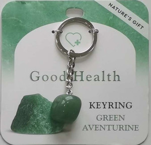 Products: Keyring Green Aventurine- Good Health