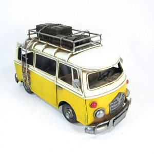 Products: Yellow Combi Van with Luggage