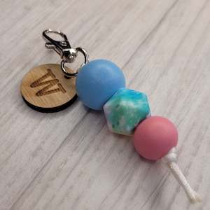 handmade: Kids Bag Tag - Candy Floss