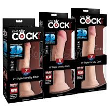 King Cock Plus 8"3D Triple Density