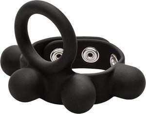 Cock Rings: CalExotics Medium Weighted C-Ring Ball Stretcher