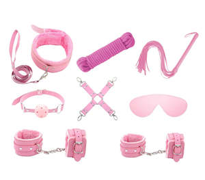 Bondage: Love in Leather 9 Piece Bondage Kit