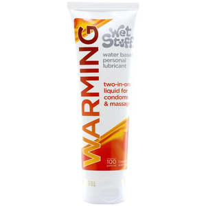Lubricant: Wet Stuff Water Based Lubrication Warming 100g