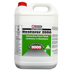 Chemicals: Advance RESTORER 2000 – Interactive Floor Finish Laminator & Maintainer
