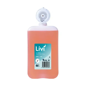 Cartridge Hand Soap: Livi Deluxe Perfumed Foaming Hand Soap 1L (6 pack) S101