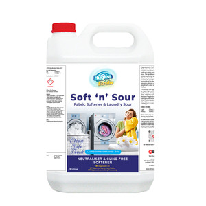 Chemicals: Hygiea Scrubs SOFT N SOUR – Fabric Softener & Laundry Sour