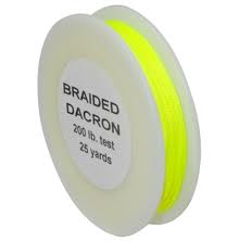 Ams: AMS Braided Dacron Replacement Line 200# - Yellow