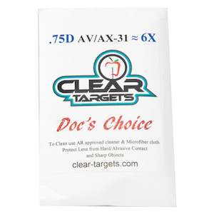 Axcel: Axcel Clear Targets Doc's Choice Lens 6x