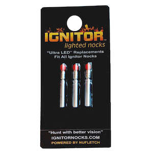 Nufletch: NuFletch Ignitor Lighted Nock Replacement Bulbs