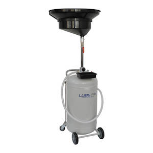 LUBE PRO HD Telescopic Oil Drainer 65L, includes Extension Funnel