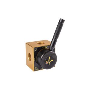 Waste Oil Accessories: Meclube 4 Way Evacuation Valve, 1" Ports