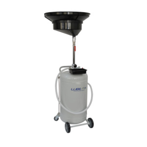 LUBE PRO HD Telescopic Oil Drainer 90L, inc ext funnel