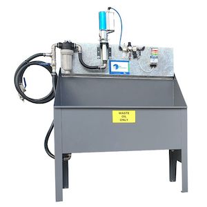 Waste Oil Basins: 250L Waste Oil Basin with Pump Kit