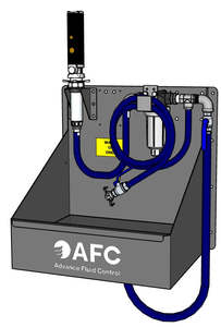 Waste Oil: AFC 68L Waste Oil Basin - 1:1 Pump Kit