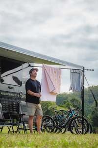 Caravan Awning Clothesline