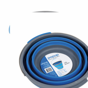 Camp Cooking: Popup Bucket 10l Blue