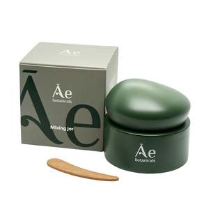 Ae Botanicals Full Range: Refillable Mixing Jar with Bamboo Spatula