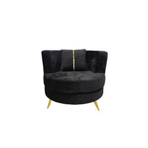 Bellevue Luxe Fabric Sofa Set