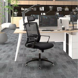 Otis Adjustable Office Chair With Coat Hanger