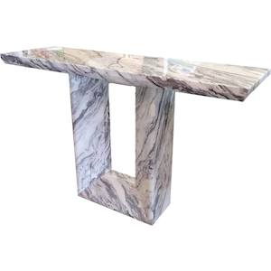Console Table Hallway Table: Floor Special! Kubu Marble Console Table Hallway Table