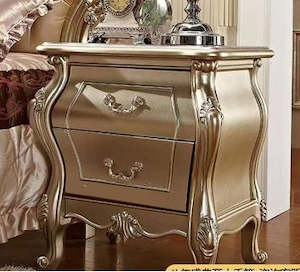 Bedside Table F08 Golden - Stock Clearance