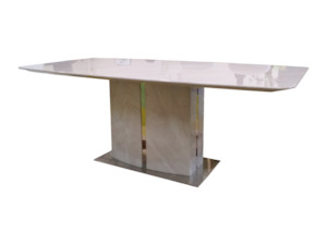 Floor Clearance! Vienna Luxe Marble Dining Table