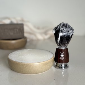 Products: Award winning shaving soap ceramic dish - Aermeda