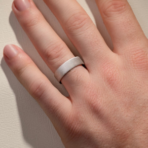 7.00MM Sandblasted Wedding Ring