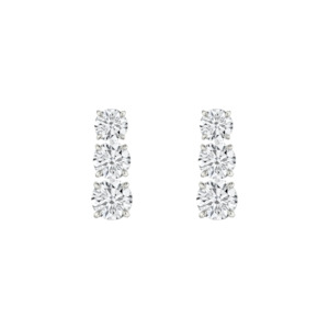 Trio Diamond Earrings