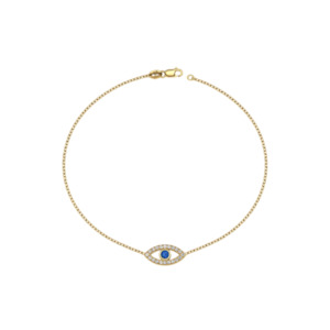 Bracelets: Evil Eye Diamond Bracelet