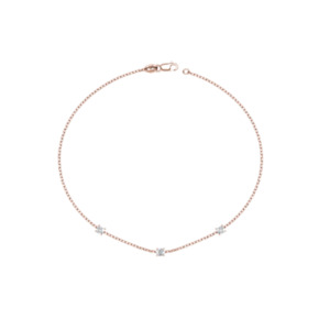 Trio Fine Diamond Bracelet (Total 0.15ct)