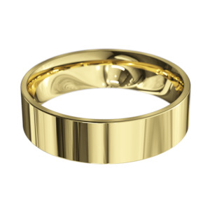 Mens: 5.00MM Flat Ring